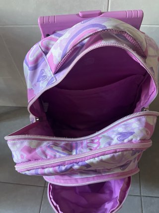 Mochila Totto con Carrito Morada