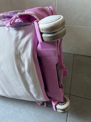 Mochila Totto con Carrito Morada