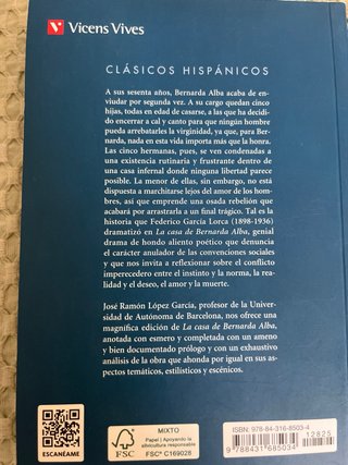 “La Casa de Bernarda Alba”y “Don Juan Tenorio”
