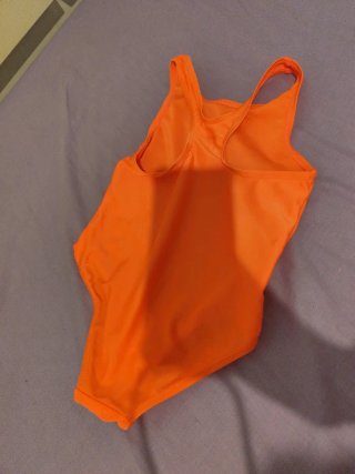 Bañador de niña Lefties naranja