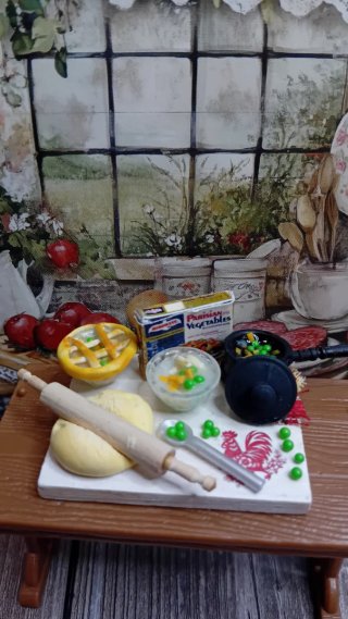 Casa delle bambole accessorio cucina