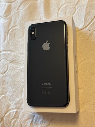 iPhone X 64GB Grigio Siderale, con Scatola Originale