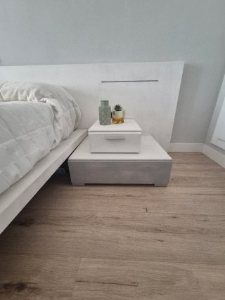 Estructura Cama + Cabezal + 2 Mesillas