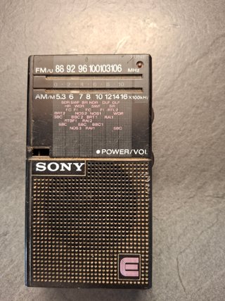 Radio Portatile Sony AM/FM