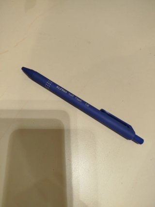 Bolígrafo Alpino Soft Touch azul