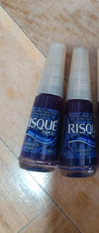 Dos Esmaltes Risqué Diamante Roxo Joias Misticas