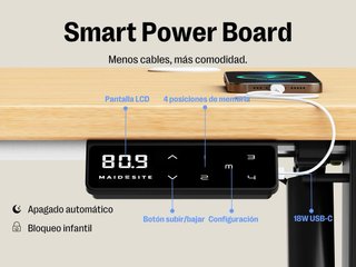 Maidesite T1 Pro Escritorio Elevable Eléctrico