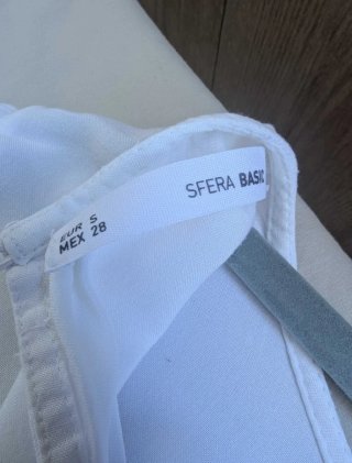 Blusa Sfera Branca Bordada Boho Tamanho S