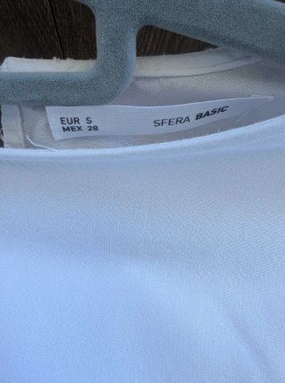 Blusa Sfera Branca Bordada Boho Tamanho S