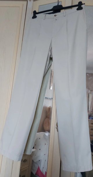 Dustin Pantalón de vestir Dustin beige Talla M