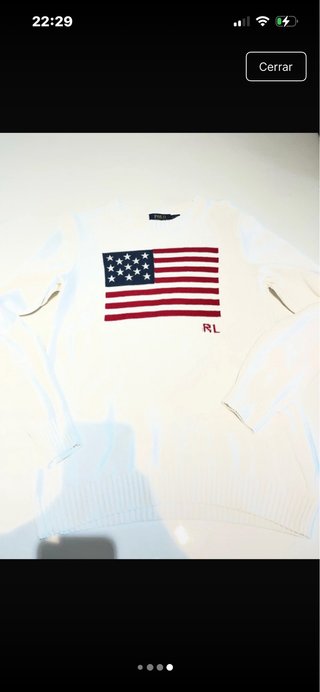 Jersey Polo Ralph Lauren Bandera USA