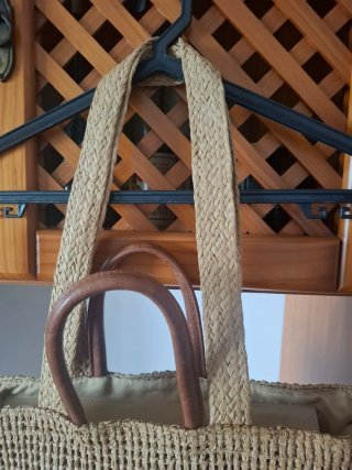Bolso shopper efecto rafia Zalando