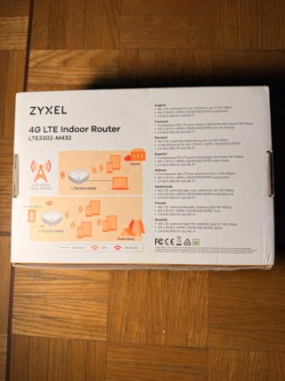 Zyxel 4G LTE Router LTE3302-M432 Nuovo Sigillato