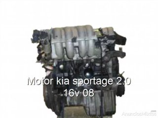 Motor kia sportage 2.0 16v 08