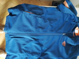 Chándal Escola Pios Azul/Naranja Talla 16
