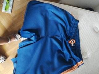 Chándal Escola Pios Azul/Naranja Talla 16