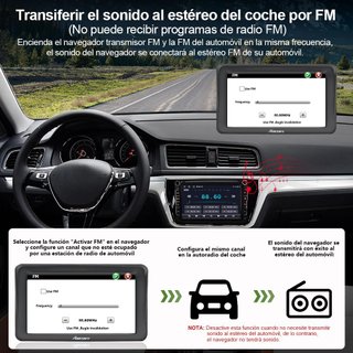 AWESAFE NAVEGADOR GPS 7” BLUETOOTH 48 PAÍSES EURO