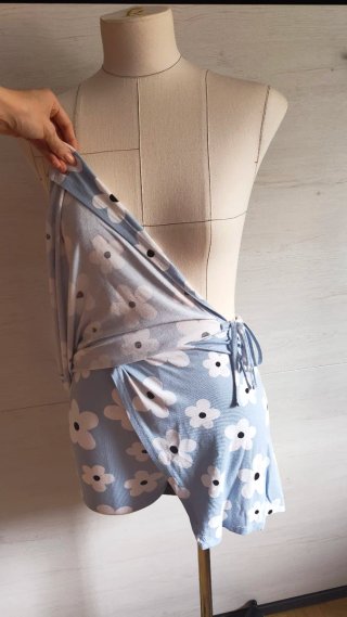 Falda pantalón verano flores