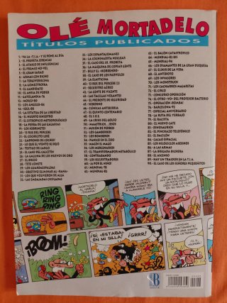 Pack de cómics de Mortadelo y Filemón