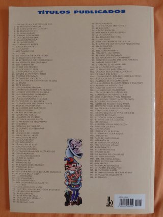 Pack de cómics de Mortadelo y Filemón