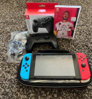 Nintendo Switch + Mando Pro + FIFA 20