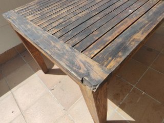 Mesa de Teca para Terraza