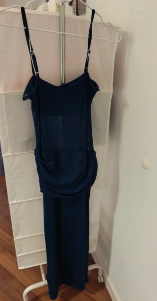 Vestido azul Zara para eventos