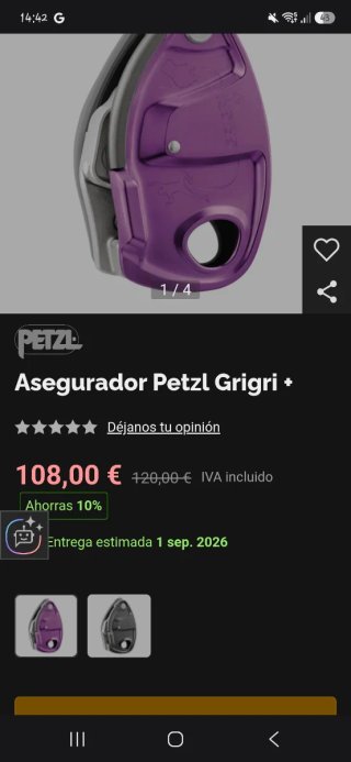 Grigri plus petzl