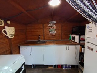 Caravana fija camping la Sureda, montseny