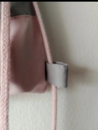 Mochila pequeña con cordones guardería