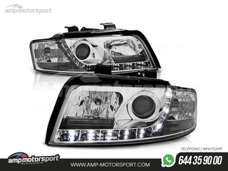 FAROS DELANTEROS LUZ DIURNA LED PARA AUDI A4 B6