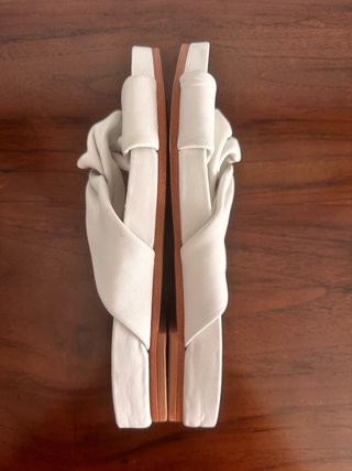 Sandalias Clarks Mujer Talla 37 Blancas