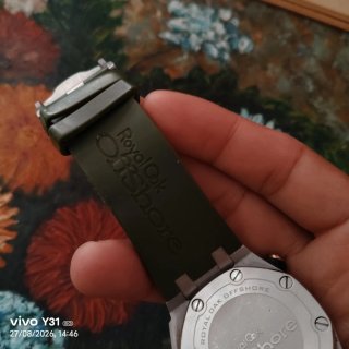 Audemars Piguet Reloj Verde/Plateado