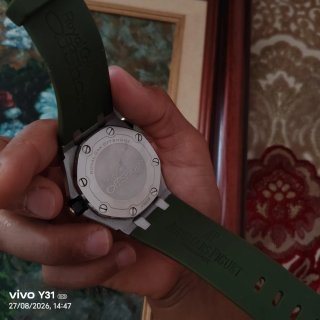 Audemars Piguet Reloj Verde/Plateado