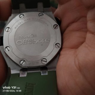 Audemars Piguet Reloj Verde/Plateado