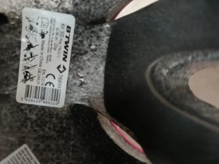 Casco infantil rosa