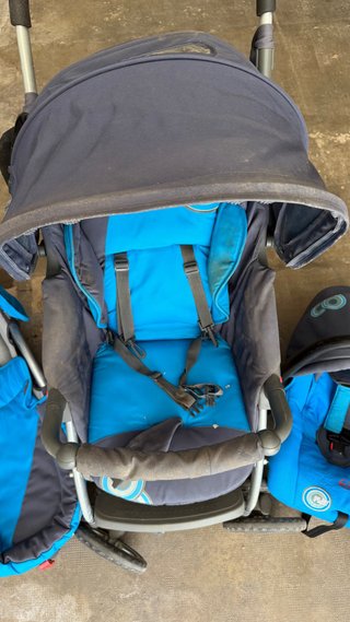 Conjunto 3 piezas bebé: Silla + Capazo + Maxicosi