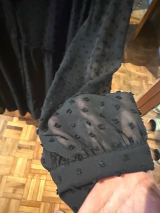 Vestido negro Zara talla S