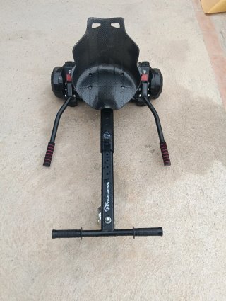 Hoverboard Go-Kart Adaptador Negro