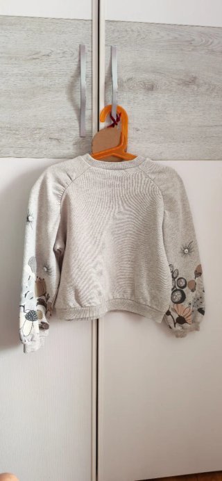 Jersey niña Mayoral floral beige