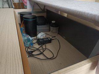 Mesa elevable de madera