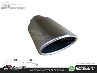 COLA DE ESCAPE OVAL