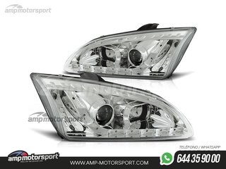FAROS DELANTEROS LUZ DIURNA LED PARA FORD FOCUS MK2