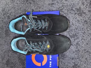 Zapatillas Sparco Negras y Azules