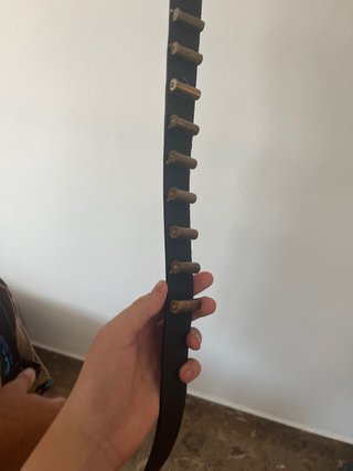 Cinturón de balas negro