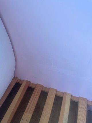 Cama infantil extensible rosa Ikea