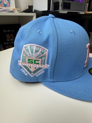 Gorra New Era LA Azul y Rosa