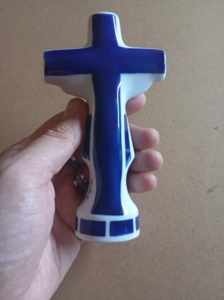 Figura Cristo Cerámica Sargadelos