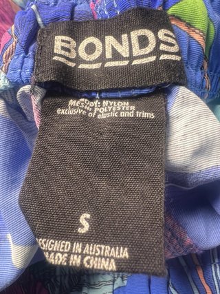 Bañador BONDS Tropical Azul Talla S