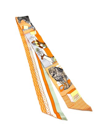 Twilly Hermès Grand Théâtre Nouveau Naranja
